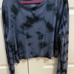 Victoria Secret Pink tie die Long Sleeve Tee